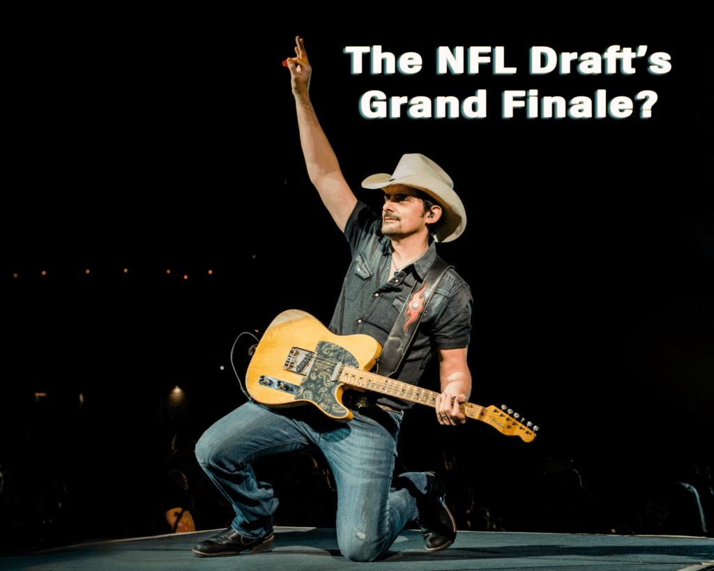Brad Paisley to Close Out 2025 NFL Draft With a Bang (and a Guitar Solo)