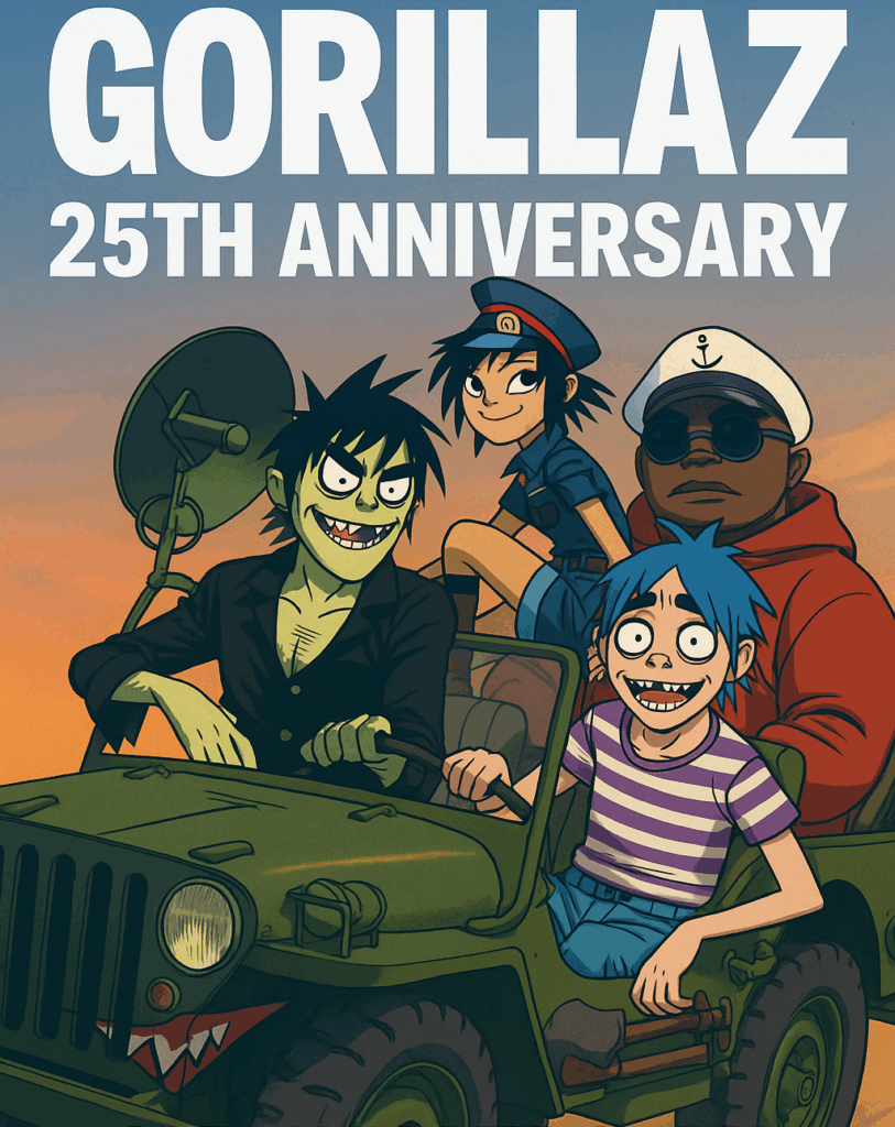 Gorillaz Are Throwing a 25th Anniversary Party