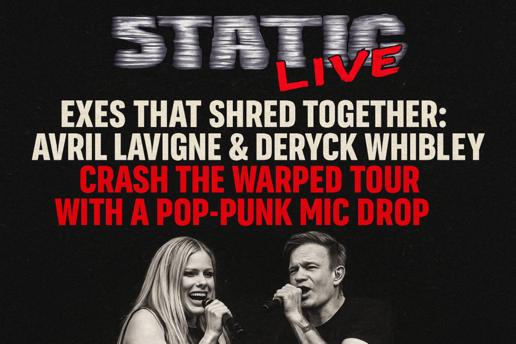 Avril Lavigne & Deryck Whibley Reunite for 'In Too Deep' at Warped Tour