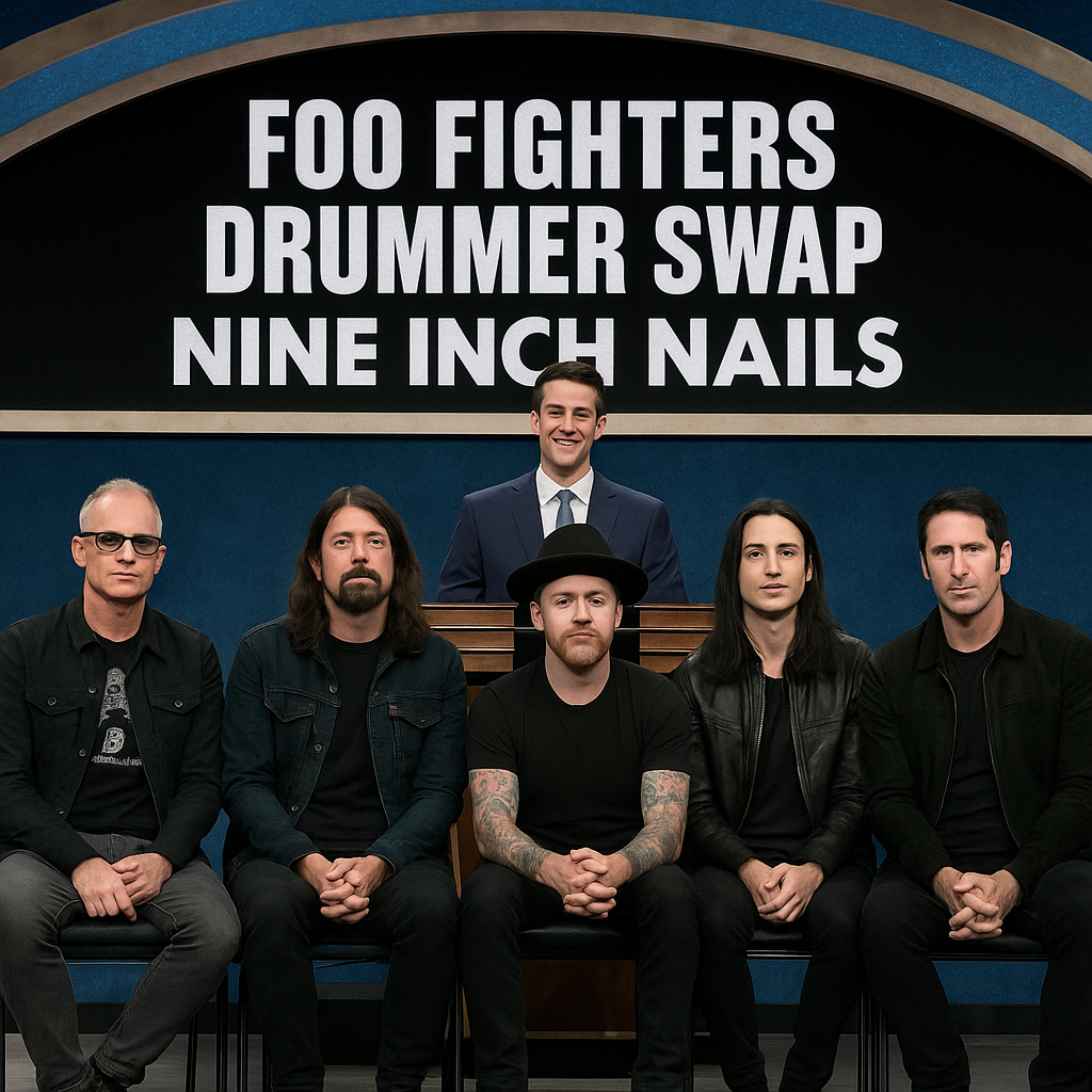 Foo Fighters & Nine Inch Nails Swap Drummers Like It's the NBA Draft
