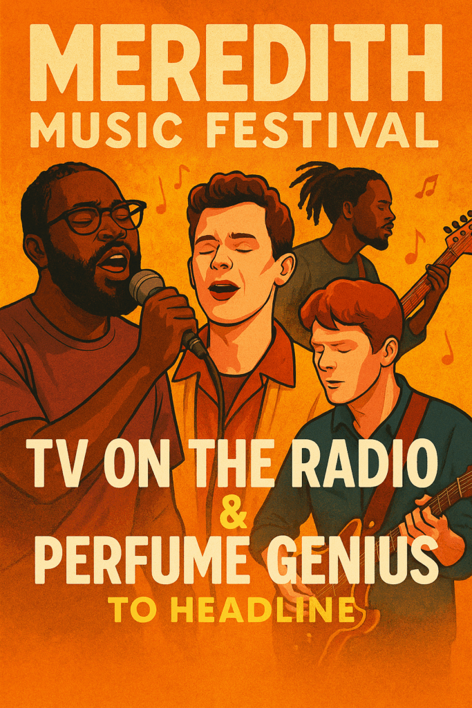TV on the Radio & Perfume Genius Headline Meredith Music Festival 2025