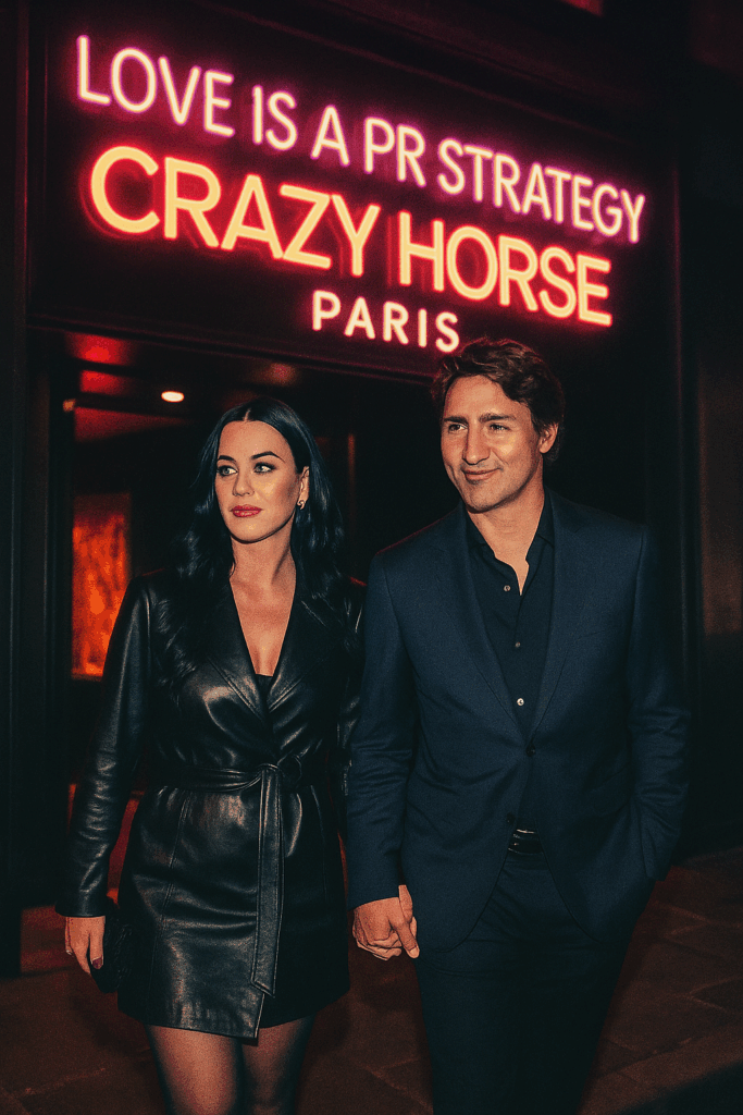 Katy Perry & Justin Trudeau Go Public in Paris